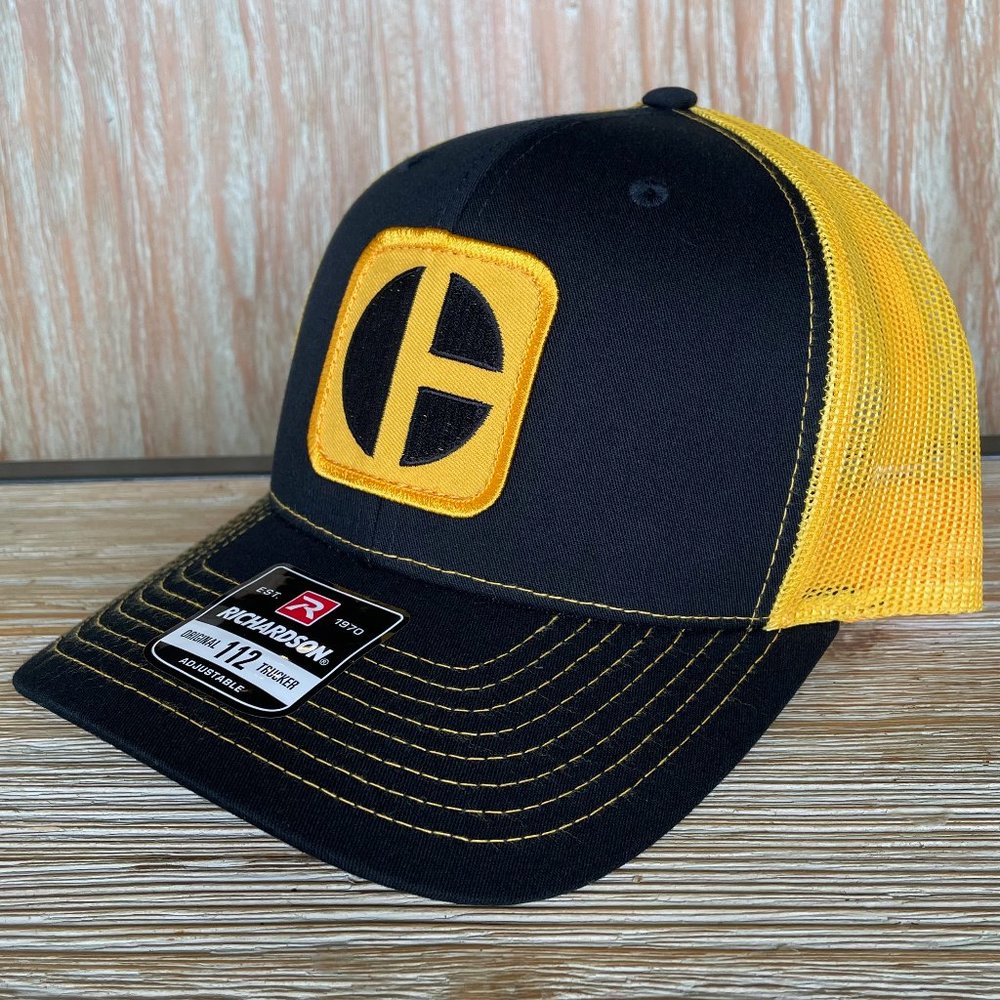 Caterpillar Block C Vintage Patch Hat - Richardson 112